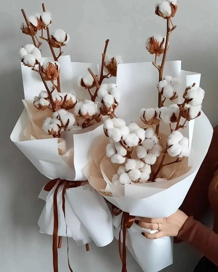Pure Cotton — folia.flowers, квіти у Варшаві