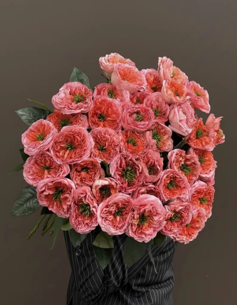 Монобукет з троянд «Pink Expression» (2)