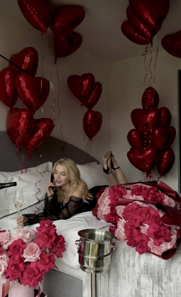 Foliowe Balony w Kształcie Serca