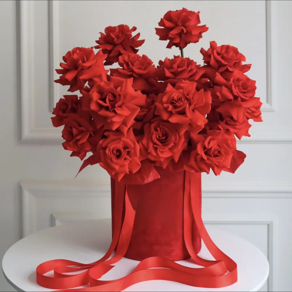 Lady in Red — folia.flowers, квіти у Варшаві