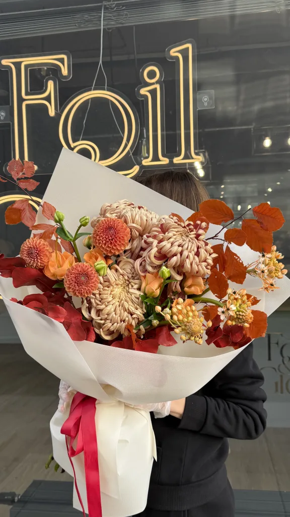 Złota Jesień — folia.flowers, kwiaciarnia Warszawa