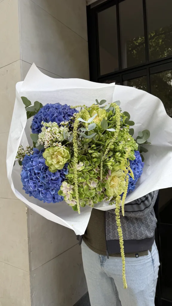 Blue Meadow — folia.flowers, kwiaciarnia Warszawa