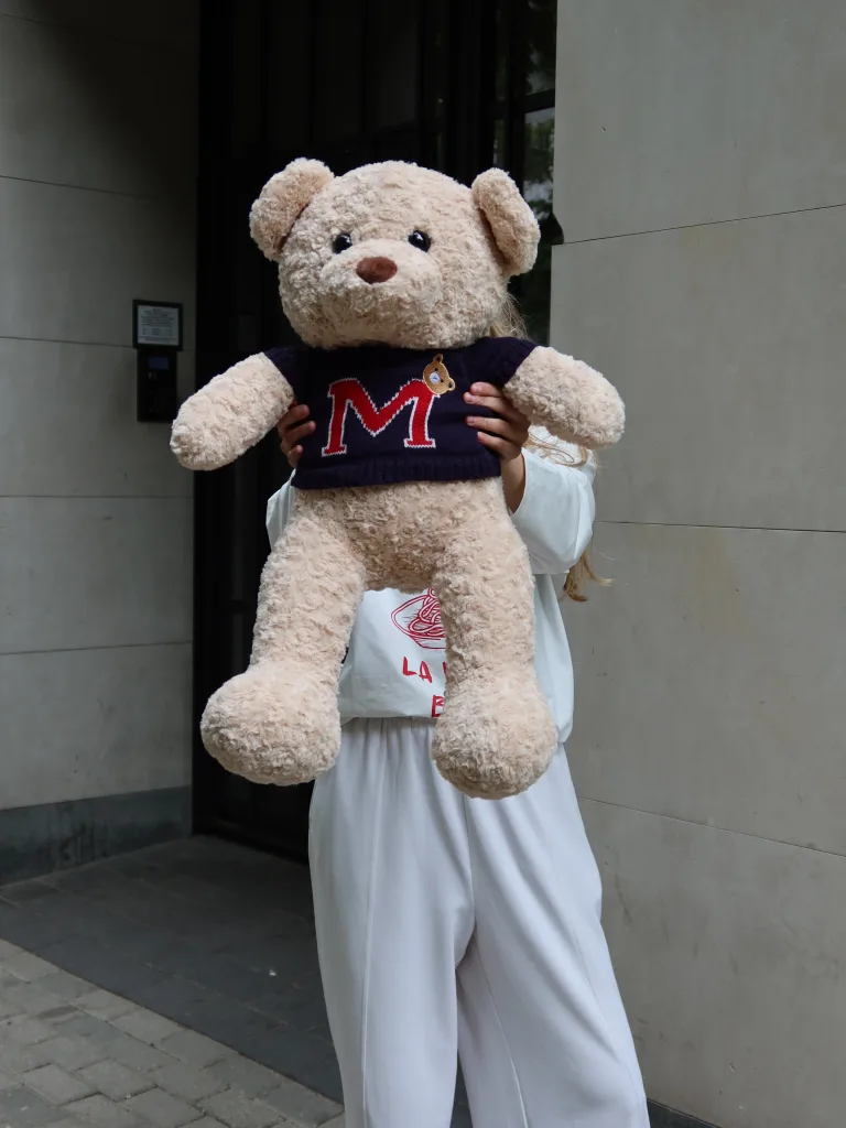 Teddy bear 70 cm — folia.flowers, florist in Warsaw