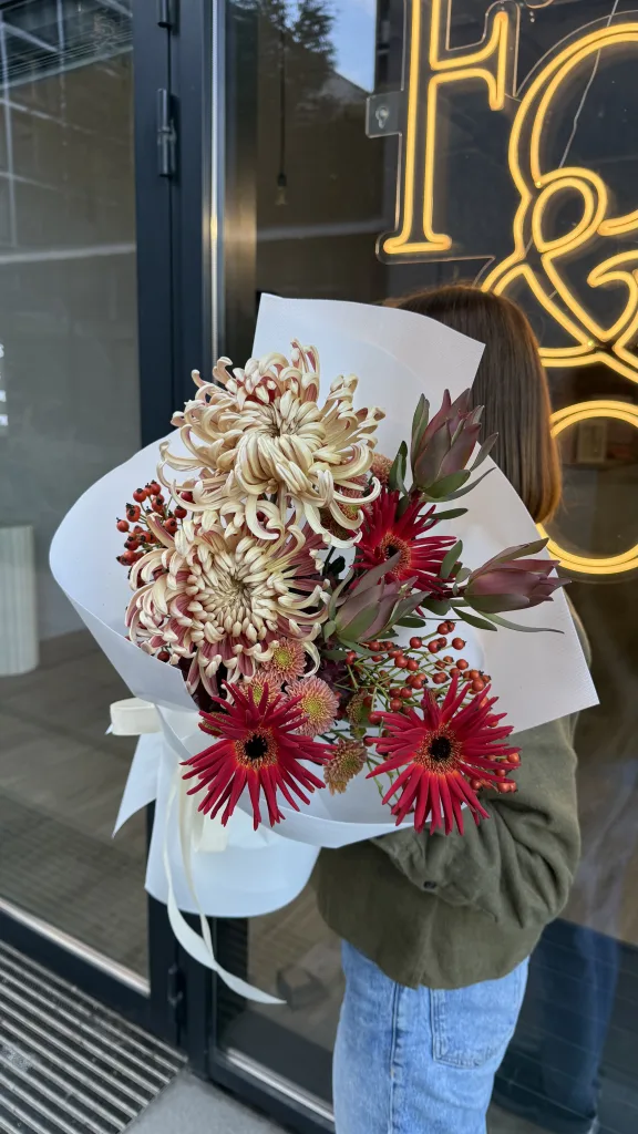 Jesień w Nowym Jorku — folia.flowers, kwiaciarnia Warszawa