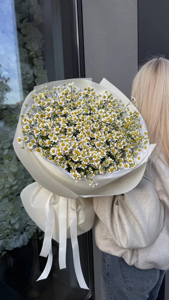 Rumiankowy koncentrat — folia.flowers, kwiaciarnia Warszawa