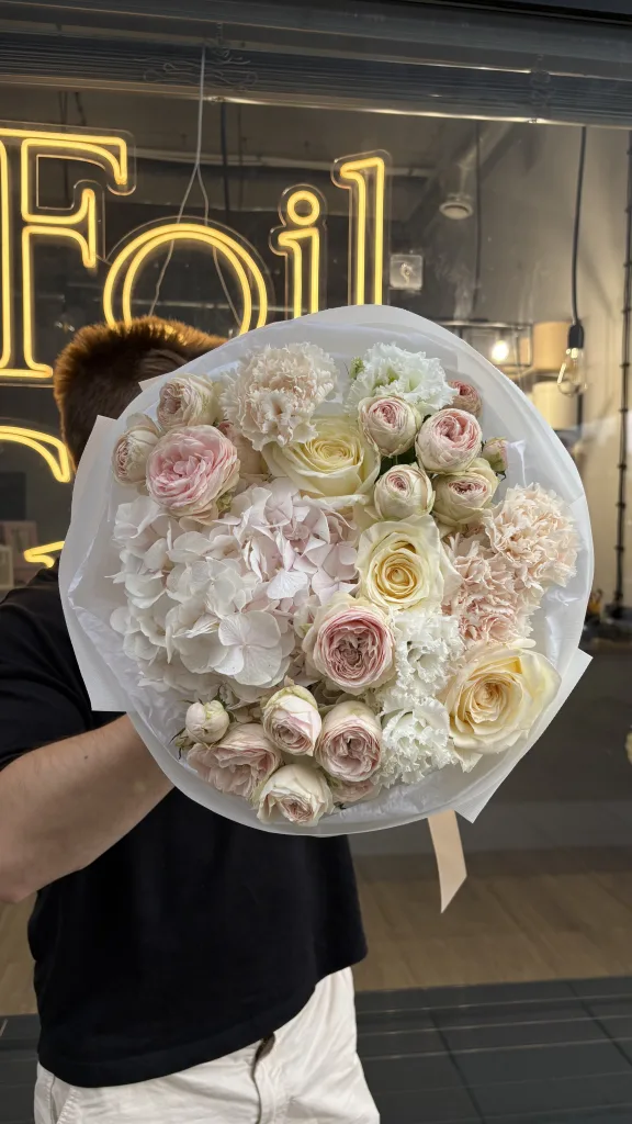 Magia Pasteli — folia.flowers, kwiaciarnia Warszawa
