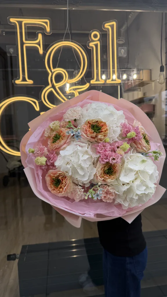 Rose de Crème — folia.flowers, kwiaciarnia Warszawa