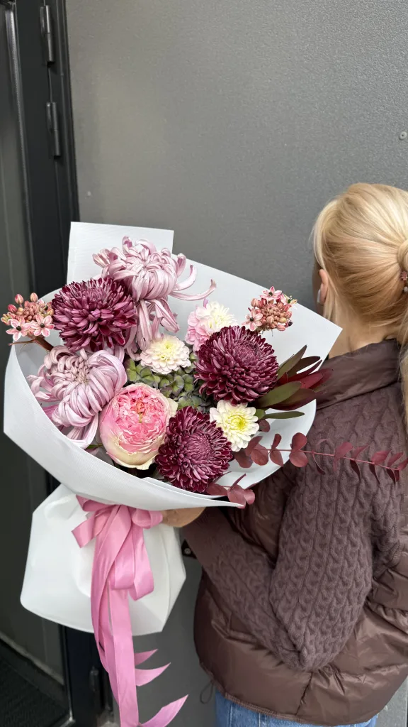 Velvet Blush — folia.flowers, kwiaciarnia Warszawa