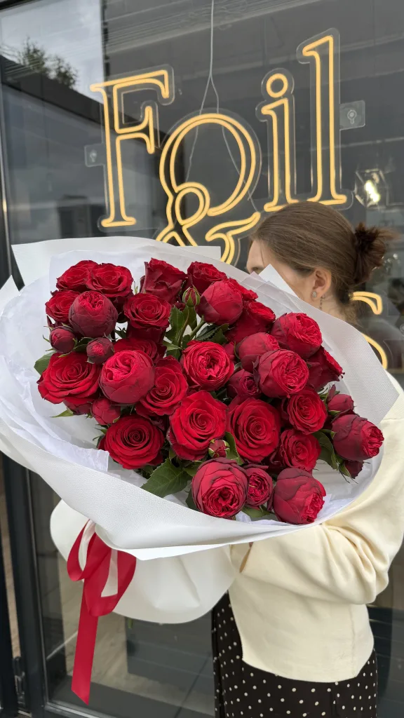 Amore Rosso — folia.flowers, kwiaciarnia Warszawa